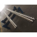 high speed bimetallic SKD parallel twin screw and barrel high output for producing PVC pipe WPC board